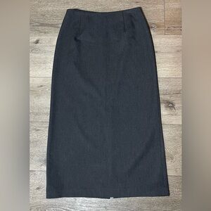 Elegant Dark Gray long  Skirt